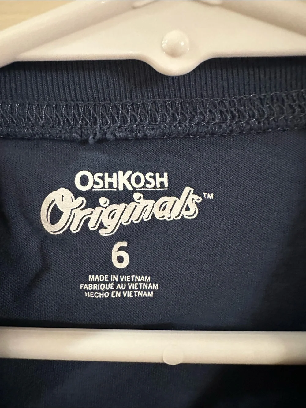 OshKosh B'gosh Navy Long Sleeve 'Rescue Truck Sunset' Tee